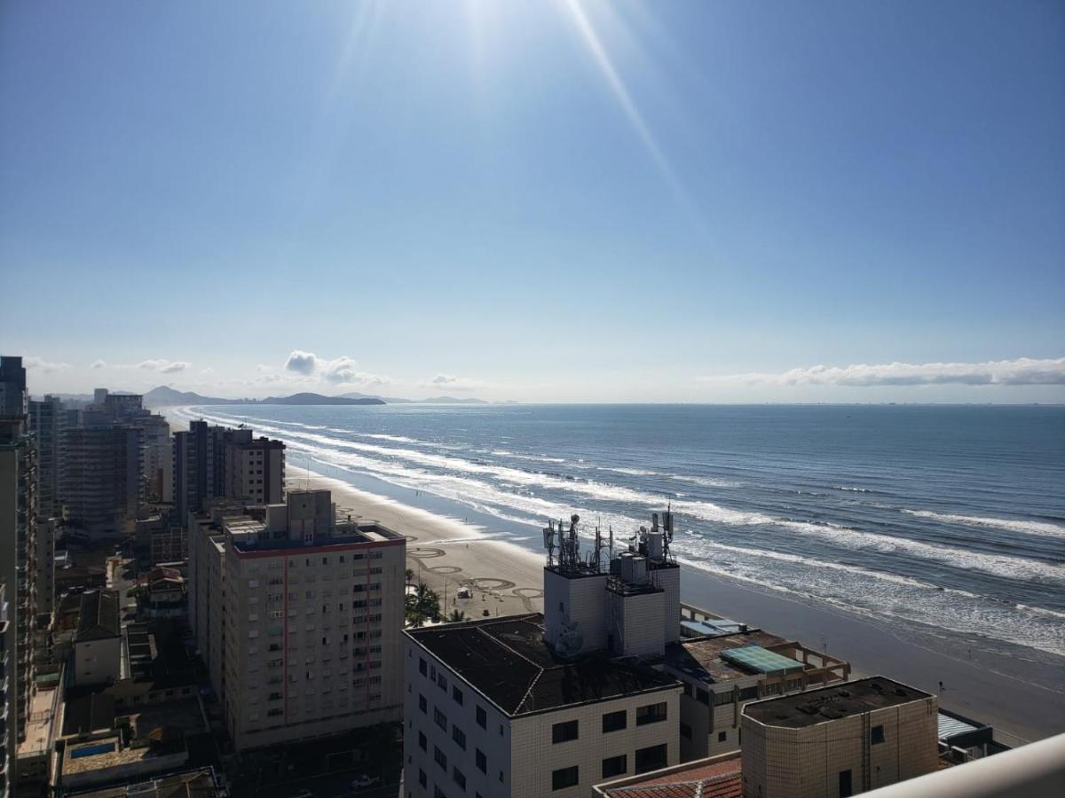 Lindo Apartamento Pé na Areia Praia Grande (Santos) Exterior foto